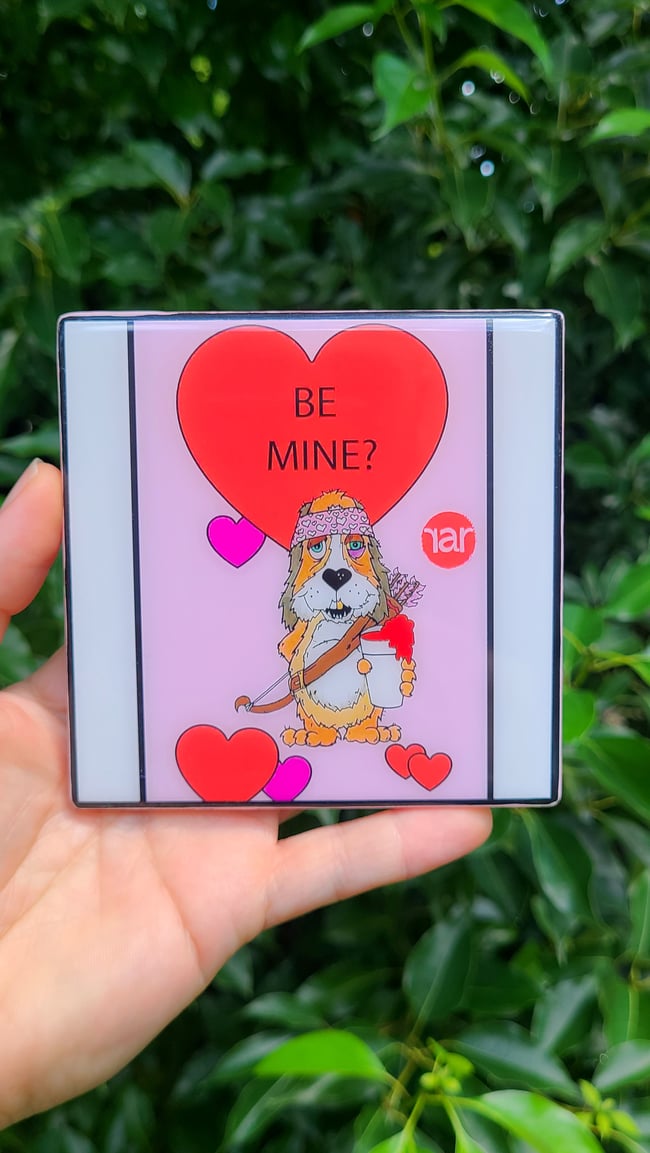 RAR Brewing "Be Mine" Craft Coaster