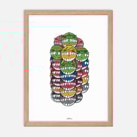 Image 1 of Fool Bloom Large Print (Framed)