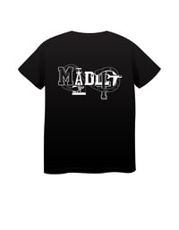 Image 2 of CLASSIC MAD LIT + BACK PORTRAIT HEAVY T-SHIRT