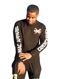 Image 3 of MAC 'Undefined' Long Sleeve T-Shirt (Black)