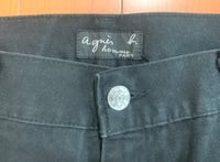 Image 3 of Agnes B homme cotton chino pants, made in France, size 44 (fits 33”)