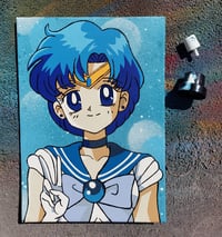 Sailor Mercury Painting 