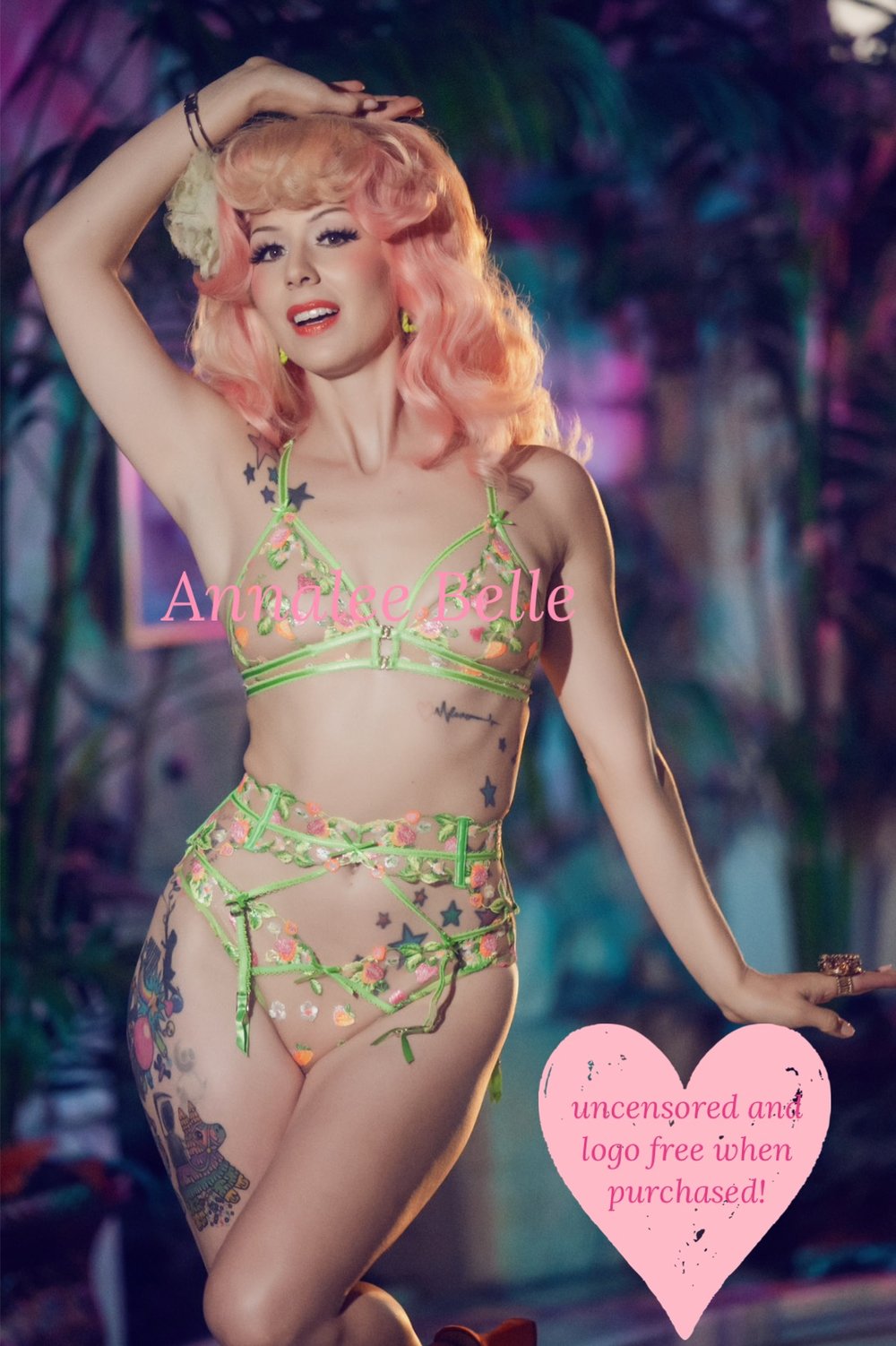 TIKI TIME! - Nude -  Digital Photoset