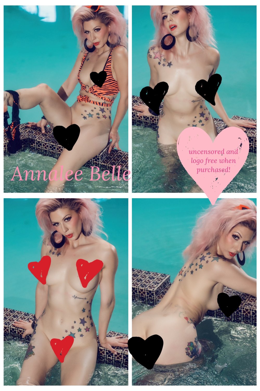 WET JUNGLE KITTY -  *Extra Nude* - Digital Photoset