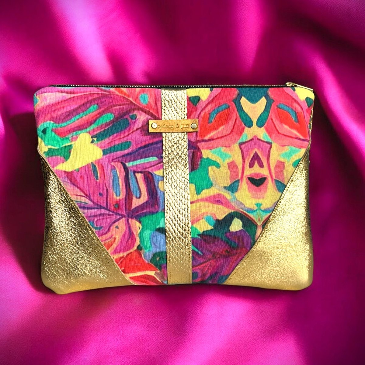Image of Tropical Passion Wristlet Clutch