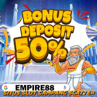 PROMO BONUS NEW MEMBER 50%