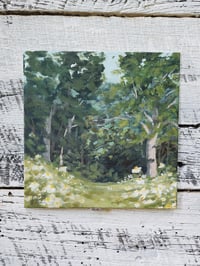 Image 1 of Path to the Valley - Plein Air Acrylic Painting 