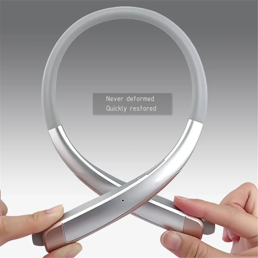 HBS-1100 Stereo Bluetooth Neckband Headphones Fashion Wireless Hands-Free Binaural Universal Sound