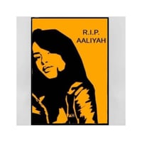 Aaliyah Rest In Peace Portrait