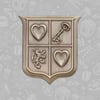 Legendary Crest Metal Pin