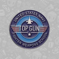 Image 1 of Flight School Enamel Pin