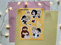 Image 2 of Zeke and Pieck Sticker Sheet