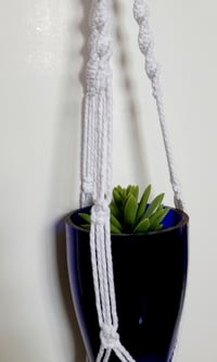 macrame hanging planter