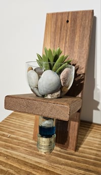 Image 2 of mahogany wall planter