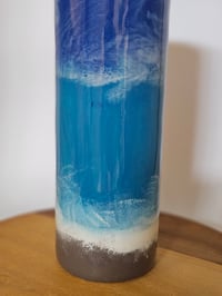 Image 1 of painted ocean vase