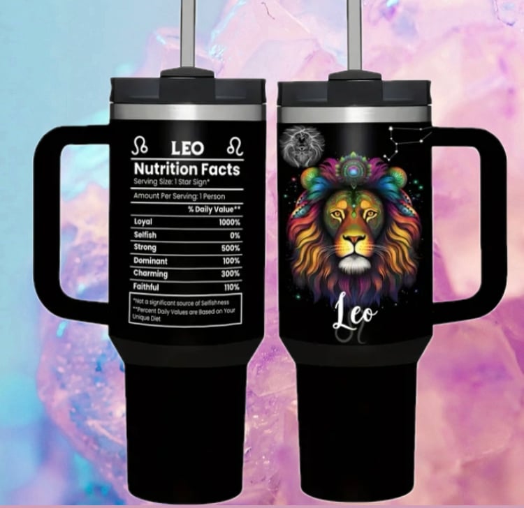 Image of Custom Leo Tumbler🦁♌️