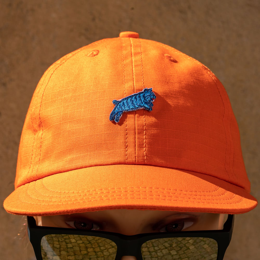 Rip Stop Packable Chubby Cap Orange