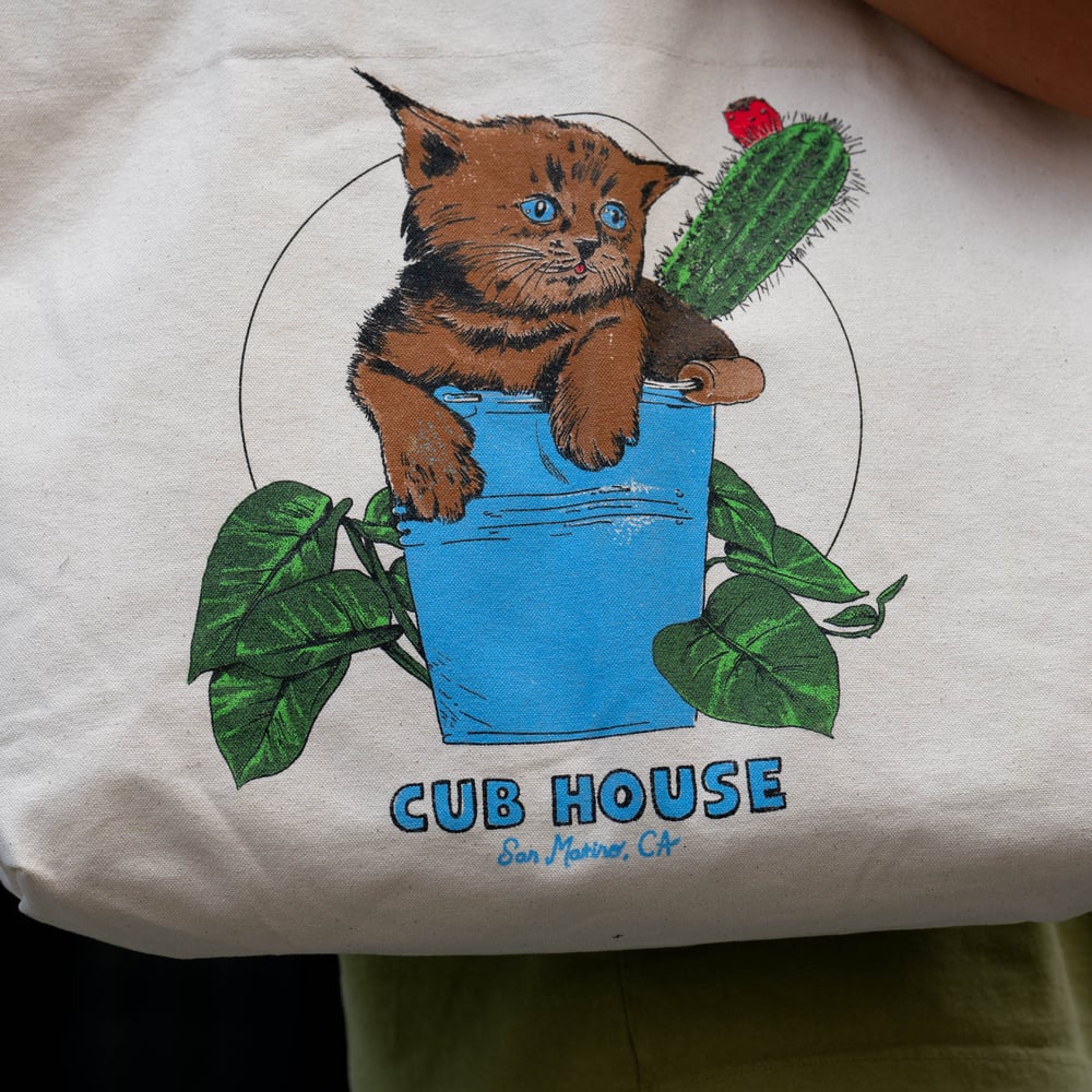 Bucket Cat Tote