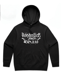 Image 1 of Custom Script Oversized Hoodie