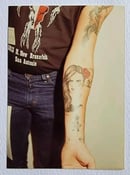 Image of original 1980s vintage honest charlie potter texas tattoo tattooing photo 3.5x5