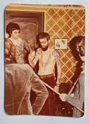 Image of original 1970s unk british UK vintage tattoo flash tattooed man shop photo 3.5x5