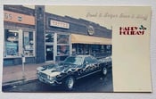 Image of original vintage 1970s sugar bear denver tattoo emporium shop xmas photo 3.5×6