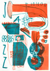 Jazz Riso Print A3