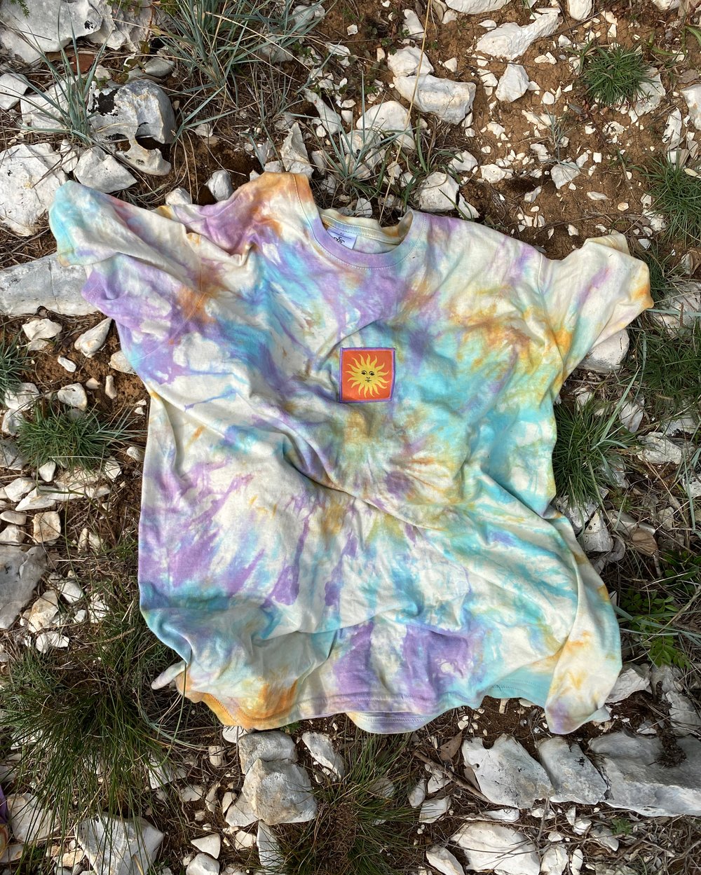 ✹ Inner Sun tie-dye shirt ✹ oranges ✹