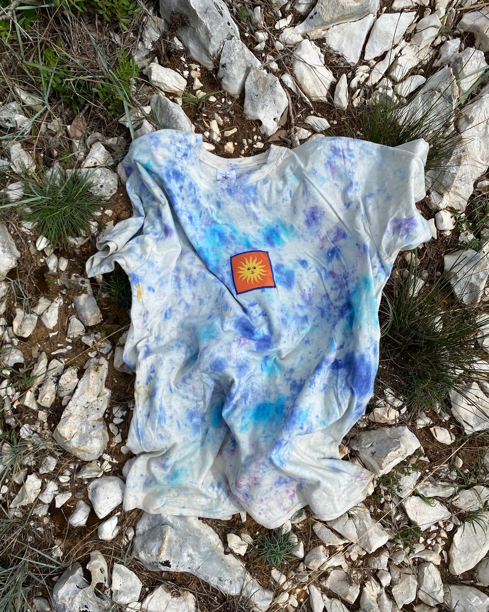 ✹ Inner Sun tie-dye shirt ✹ blues ✹