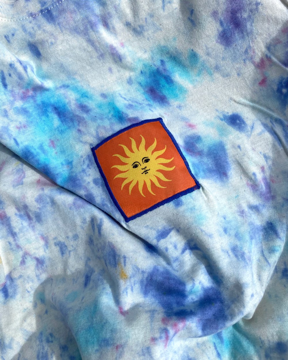 ✹ Inner Sun tie-dye shirt ✹ blues ✹