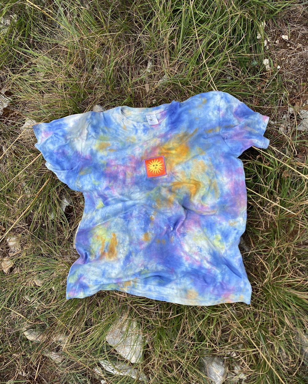 ✹ Inner Sun tie-dye shirt ✹ blues ✹