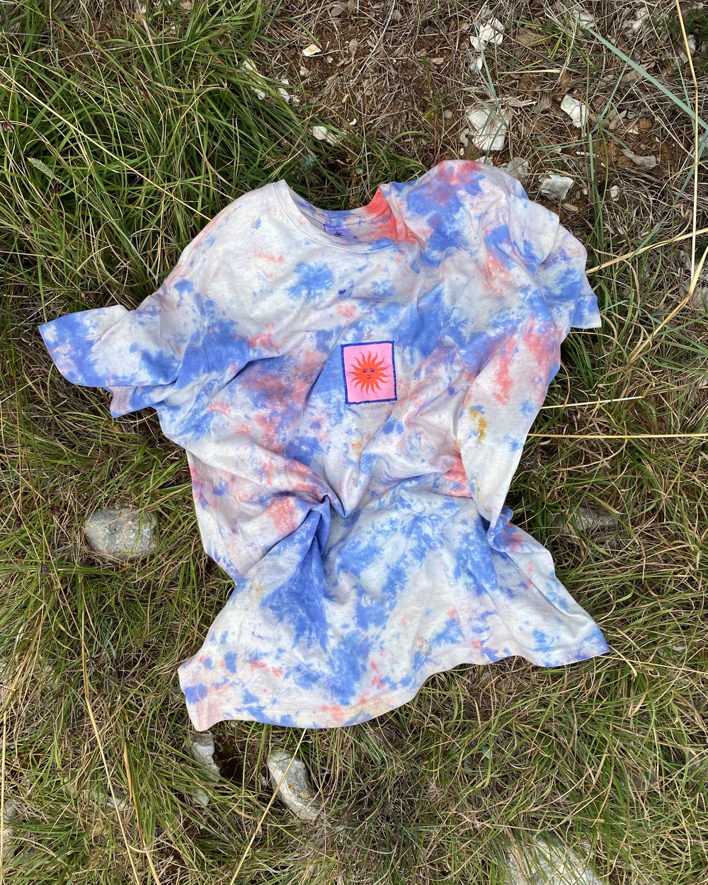 ✹ Inner Sun tie-dye shirt ✹ blues ✹