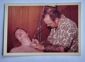 Image of original vintage 1970s jay farrar danny fowler tattooing machine photo 3.5×5