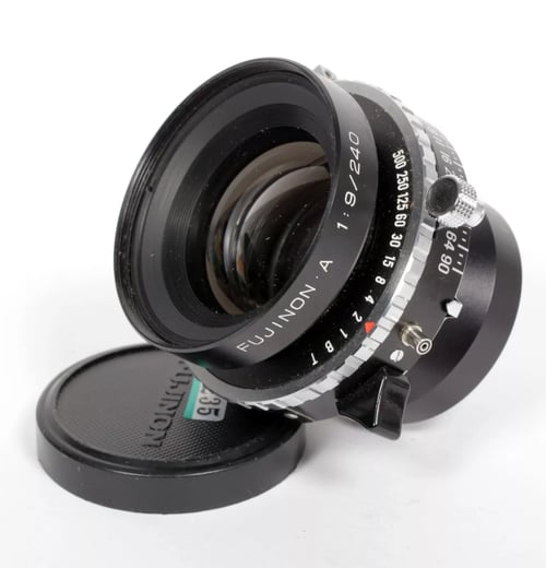 Image of Fuji EBC A 240mm F9 Lens in Copal #0 Shutter (Covers 8X10) #4235