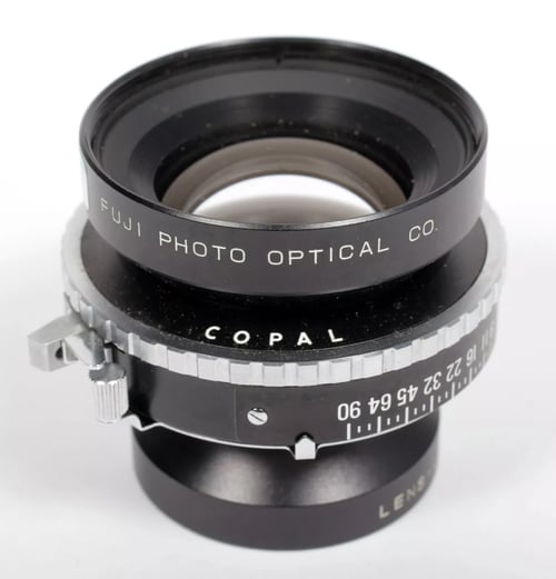 Image of Fuji EBC A 240mm F9 Lens in Copal #0 Shutter (Covers 8X10) #4235