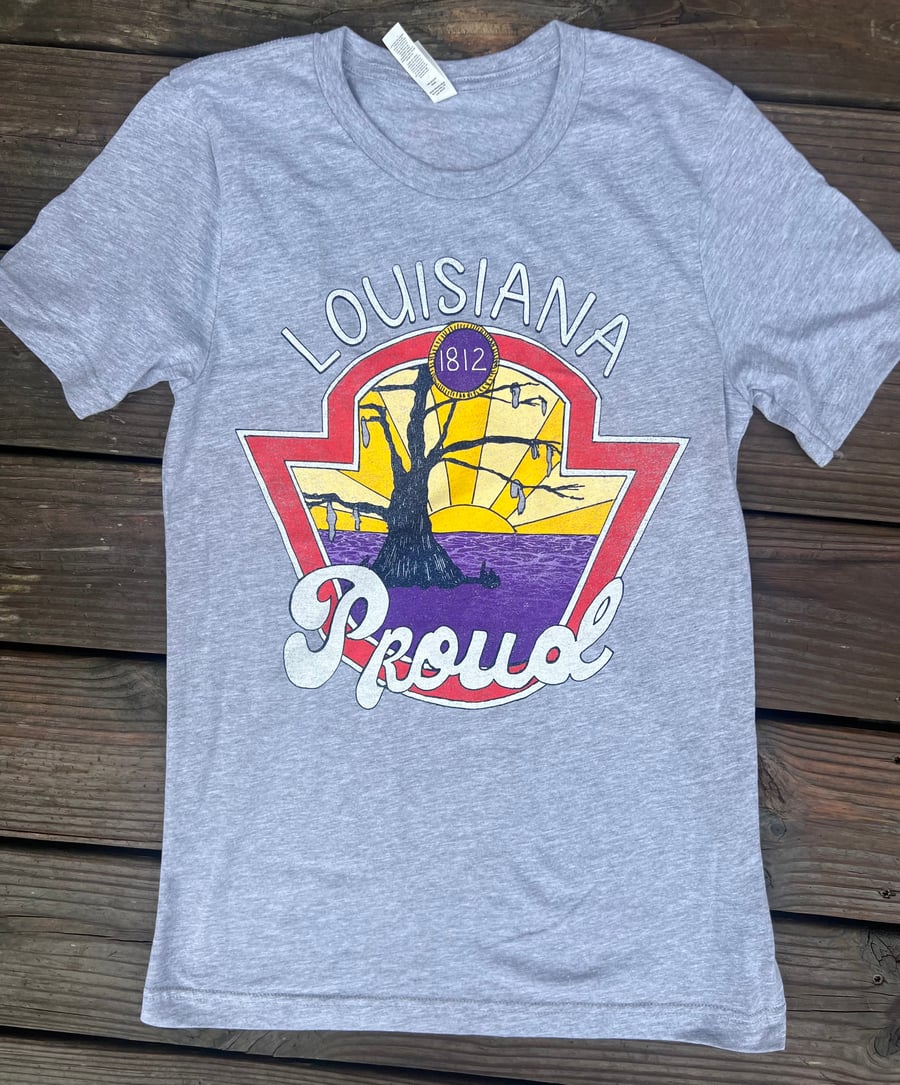 Image of Adult Louisiana Proud T-Shirt