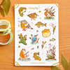 Fishing Day Sticker Sheet