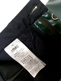 Image 7 of 🎀 FISHING CAPSULE 🎀 MM6 MAISON MARGIELA RUNWAY OILSKIN GREEN PANT