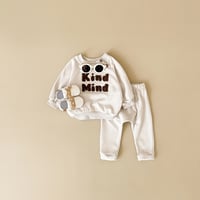 Image 4 of 'Kind Mind' Unisex Neutral 2pc Set