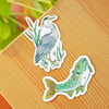 Heron & Fish - 2024 June Stickers