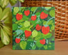 Strawberries Original Canvas Painting