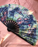 Image 1 of "Hexapoda Quartet" Fabric Hand Fan