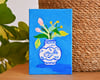 Vish Vase Mini Original Canvas Painting