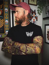Image 1 of Sun and butterfly shirt