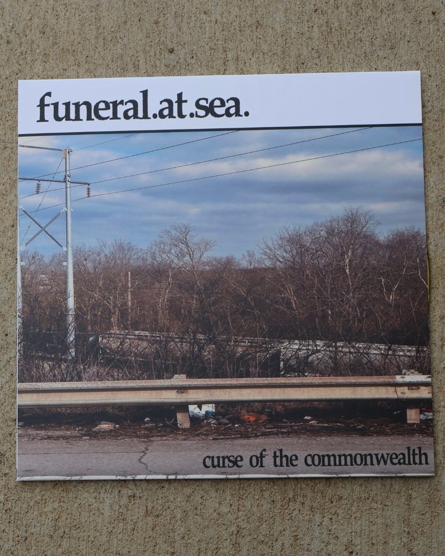 Image of FUNERAL AT SEA - “Curse of the Commonwealth” LP