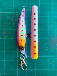 Image 9 of 🎀 FISHING CAPSULE 🎀 UNIQUE PIECE HANDPAINTED TRIBAL FISHING NAIL SET