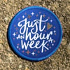 Just an hour a week patch/badge