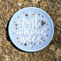 Just an hour a week patch/badge