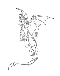 Image 20 of B&W Sketch Character Commission