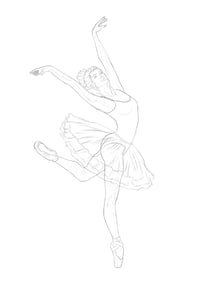 Image 18 of B&W Sketch Character Commission